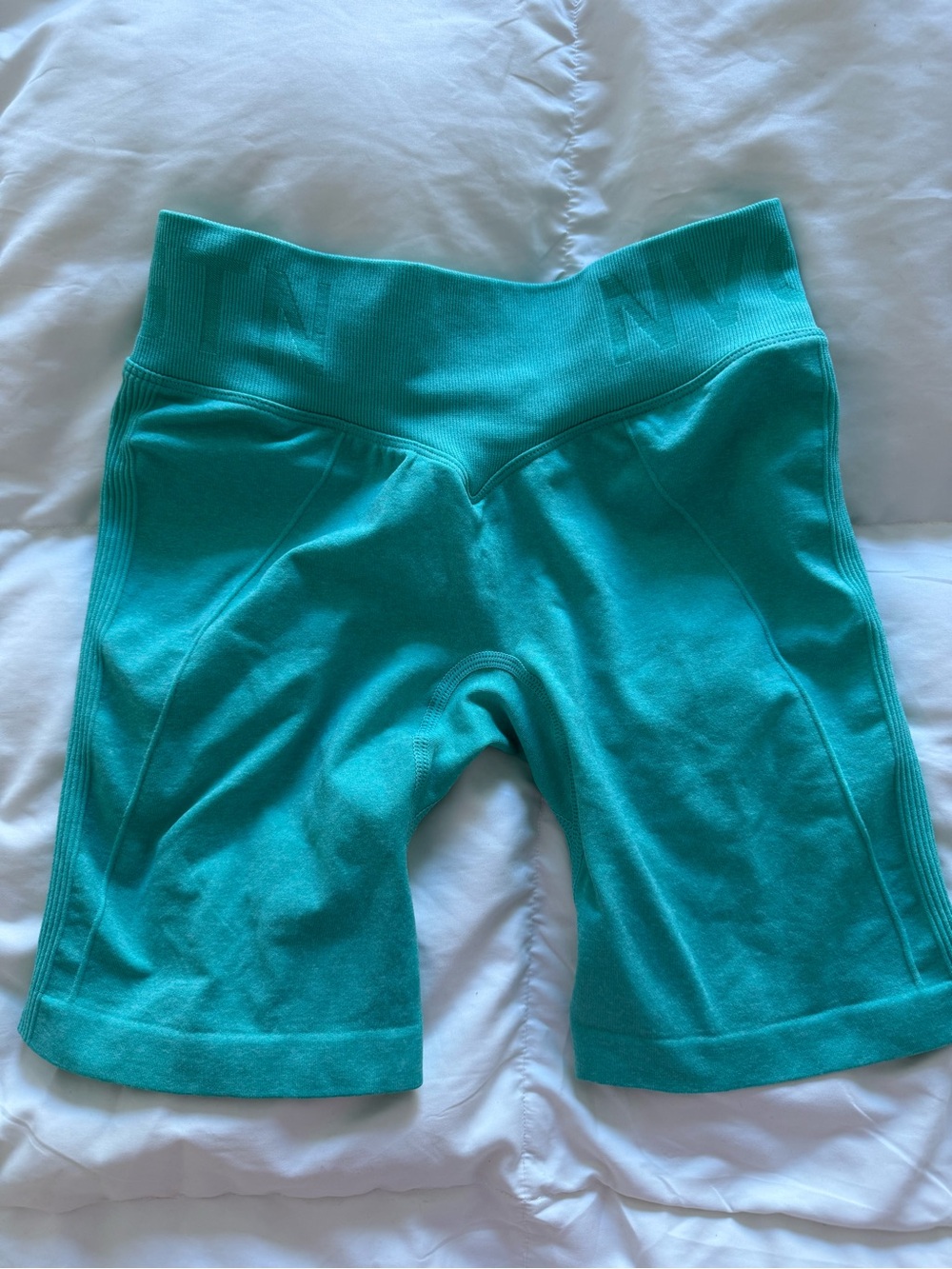 NVGTN Mint Taper Seamless Shorts- Small